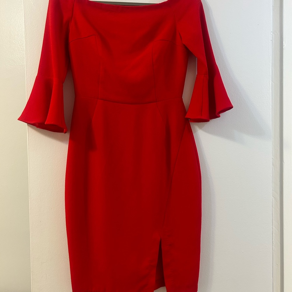 Holidays dresses nice red color